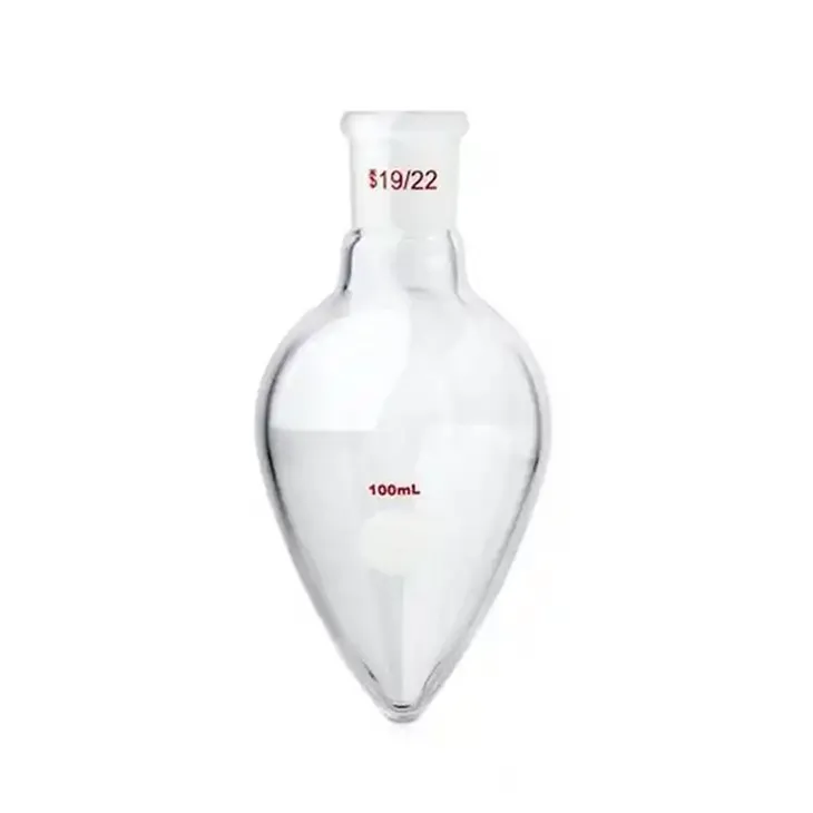 Round Bottom Pear Shape Flask